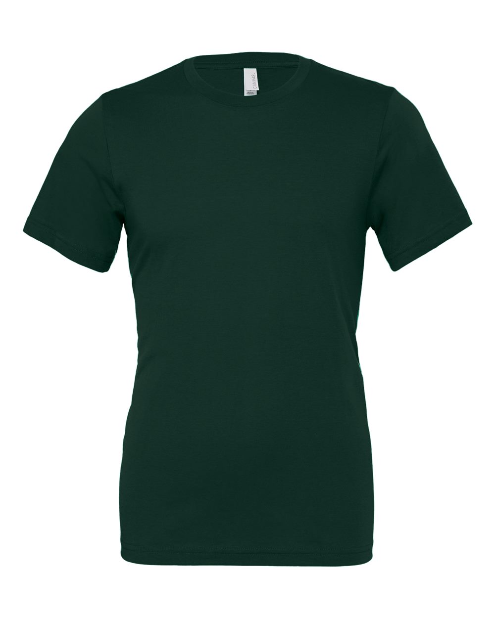 BELLA + CANVAS 3001 Jersey Tee - Forest - Front View