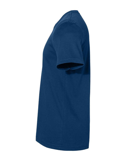 BELLA + CANVAS 3001 Jersey Tee - Cool Blue - Direct Side
