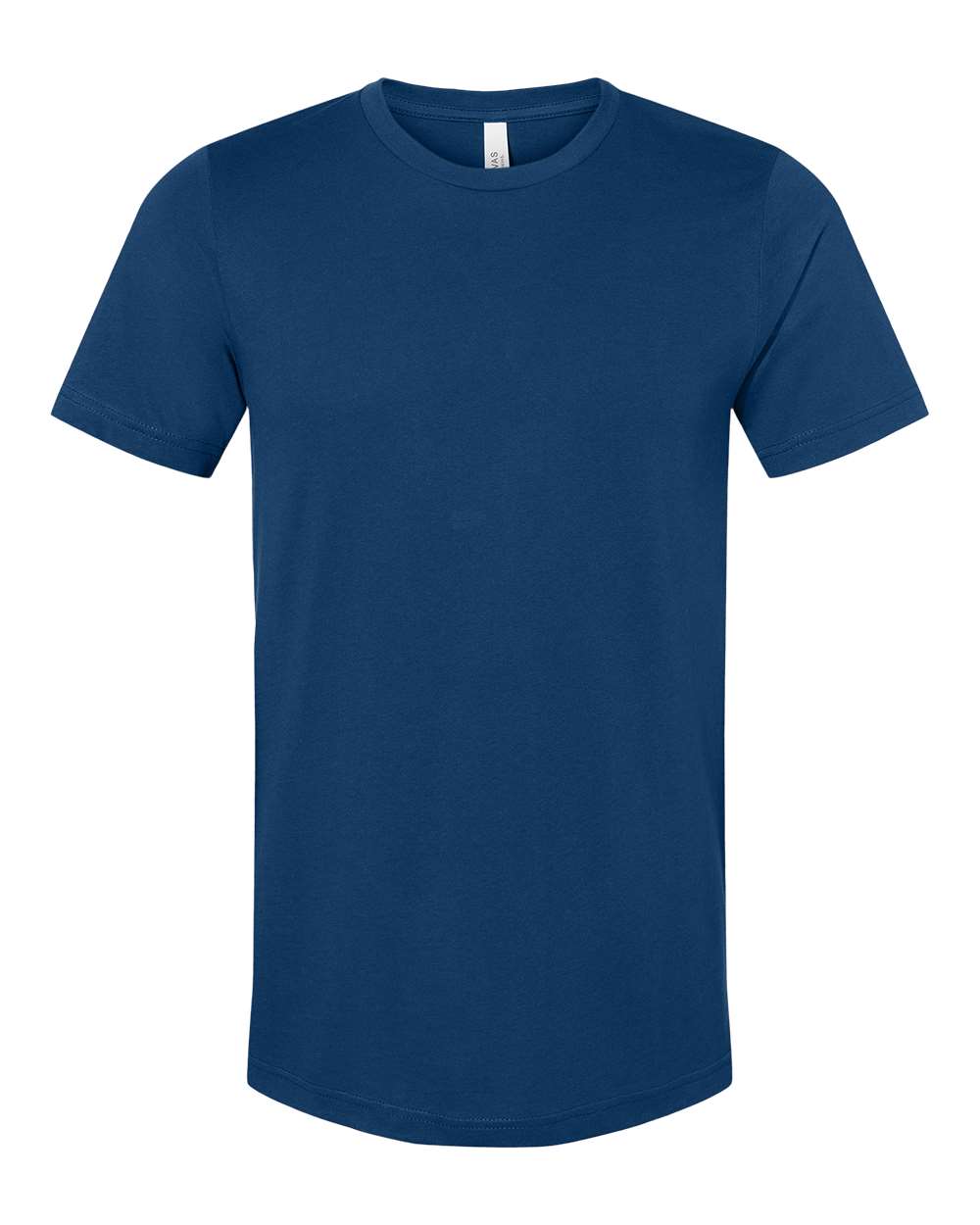 BELLA + CANVAS 3001 Jersey Tee - Cool Blue - Front View