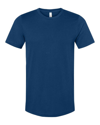 BELLA + CANVAS 3001 Jersey Tee - Cool Blue - Front View