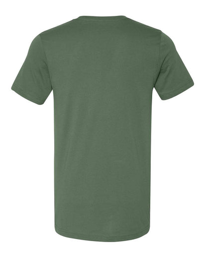 BELLA + CANVAS 3001 Jersey Tee - Pine - Back View