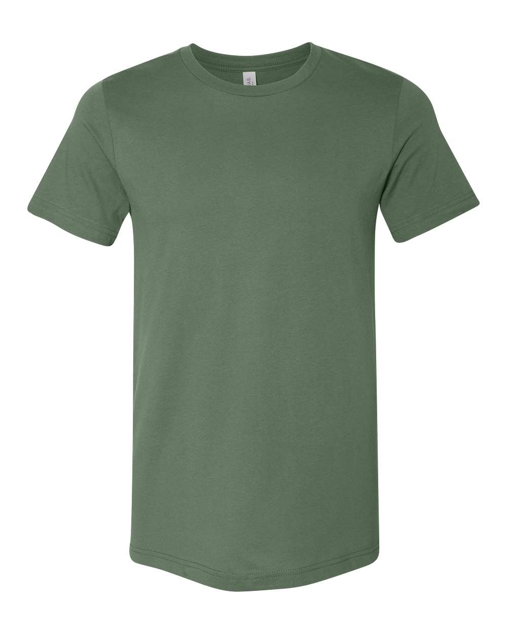 BELLA + CANVAS 3001 Jersey Tee - Pine - Front View