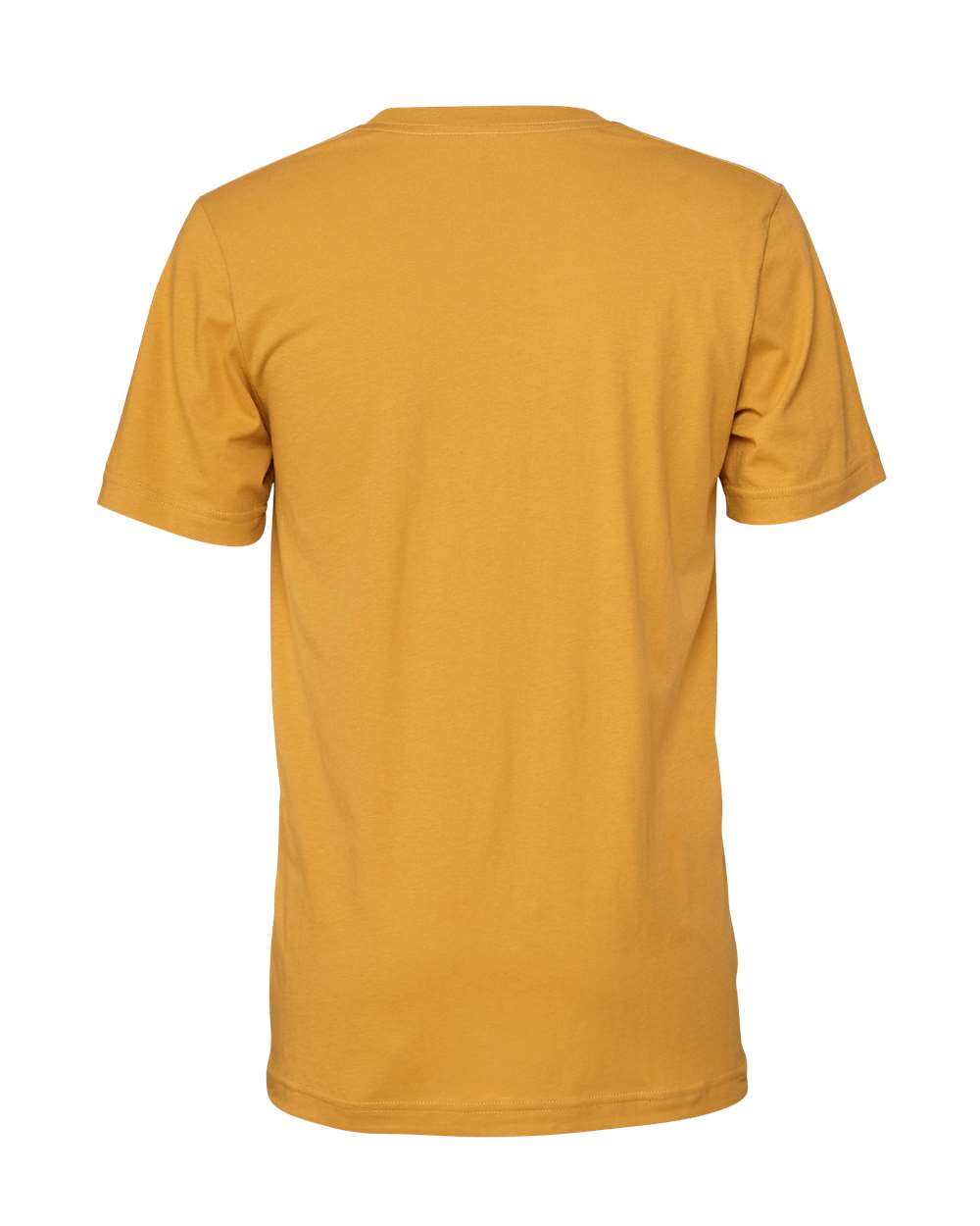 BELLA + CANVAS 3001 Jersey Tee - Mustard - Back View