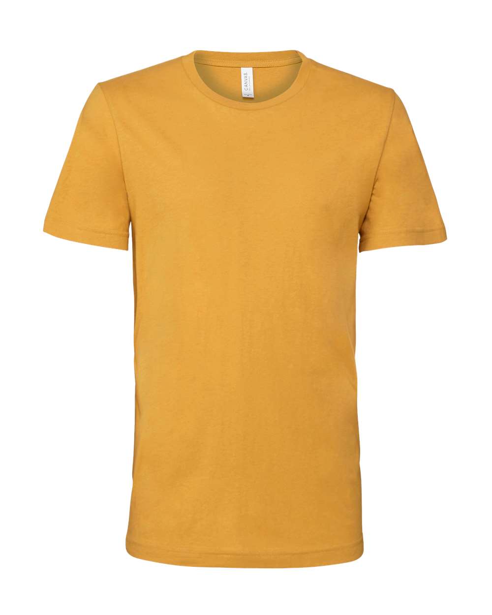 BELLA + CANVAS 3001 Jersey Tee - Mustard - Front View