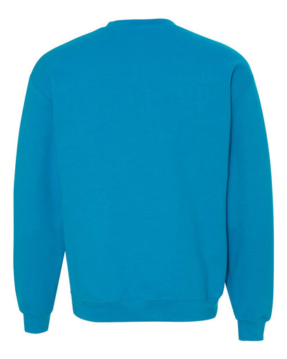 Gildan 18000 Unisex Heavy Blend™ Crewneck Sweatshirt - Sapphire - Back View