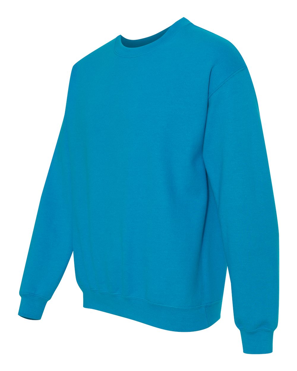 Gildan 18000 Unisex Heavy Blend™ Crewneck Sweatshirt - Sapphire - Side View