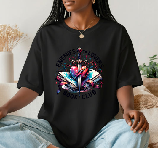 Enemies to Lovers Book Club – Book Lover DTF Transfer