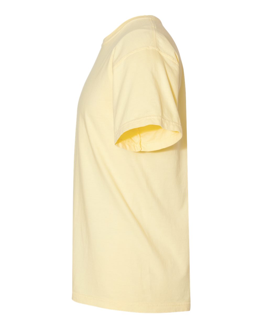 Comfort Colors 1717 Unisex Garment-Dyed Heavyweight T-Shirt - Banana - Direct Side