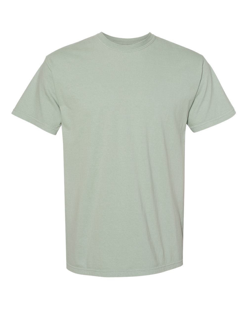 Comfort Colors 1717 Unisex Garment-Dyed Heavyweight T-Shirt - Bay - Front View