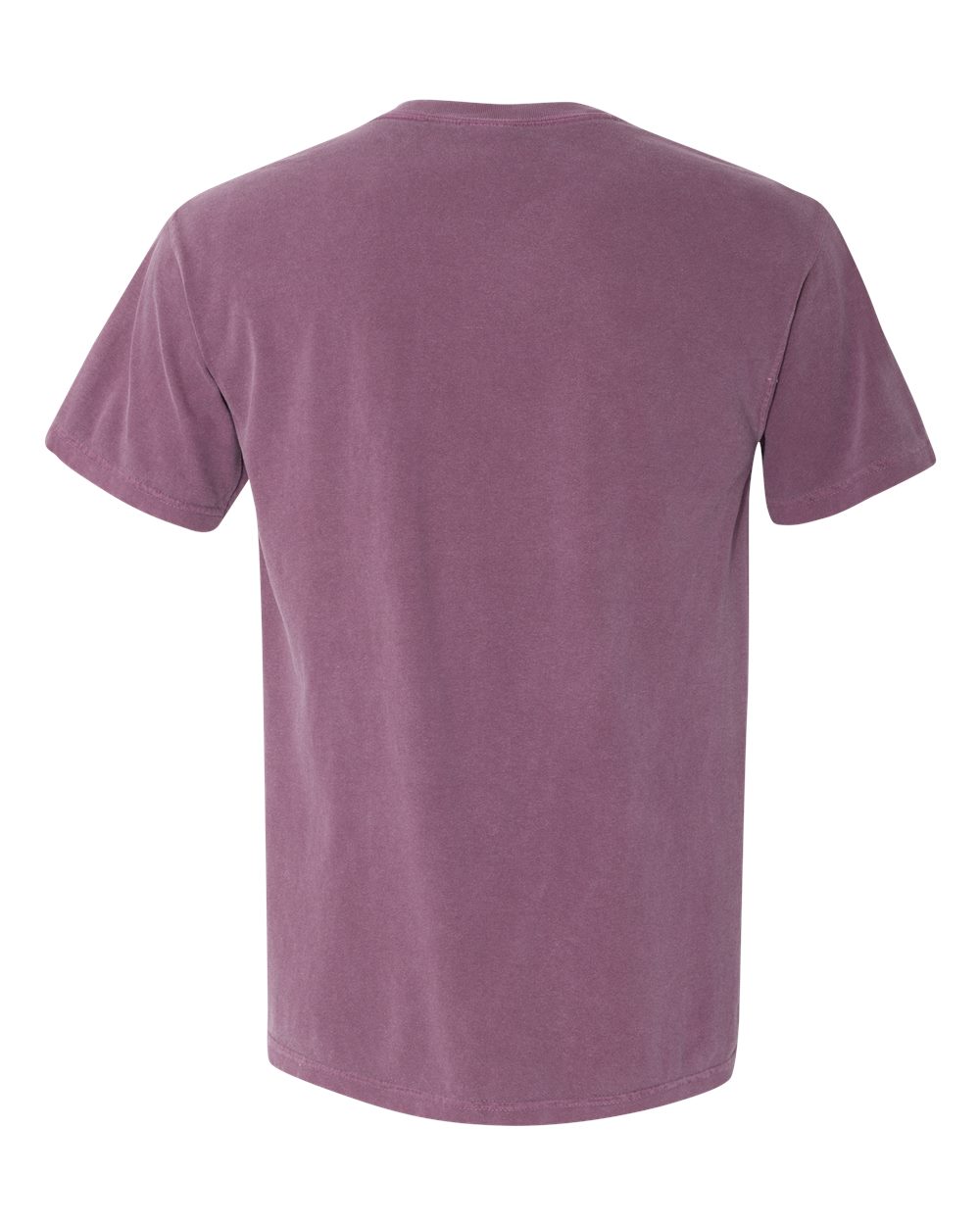 Comfort Colors 1717 Unisex Garment-Dyed Heavyweight T-Shirt - Berry - Back View