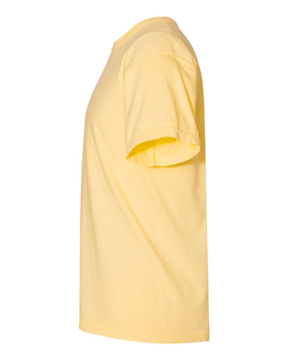 Comfort Colors 1717 Unisex Garment-Dyed Heavyweight T-Shirt - Butter - Direct Side