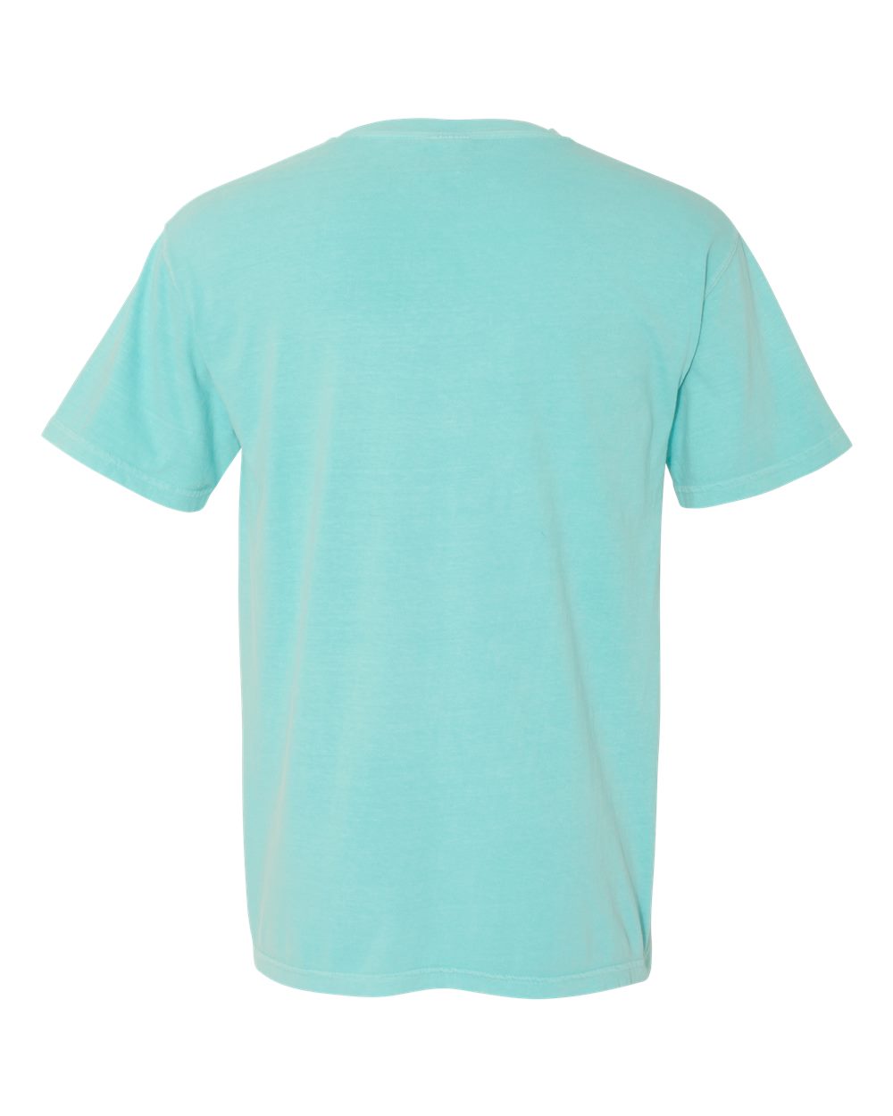 Comfort Colors 1717 Unisex Garment-Dyed Heavyweight T-Shirt - Chalky Mint - Back View