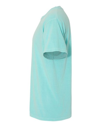 Comfort Colors 1717 Unisex Garment-Dyed Heavyweight T-Shirt - Chalky Mint - Direct Side