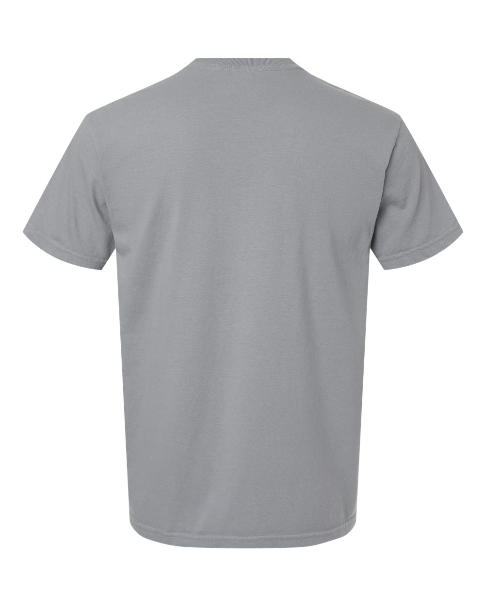 Comfort Colors 1717 Unisex Garment-Dyed Heavyweight T-Shirt - Granite - Back View