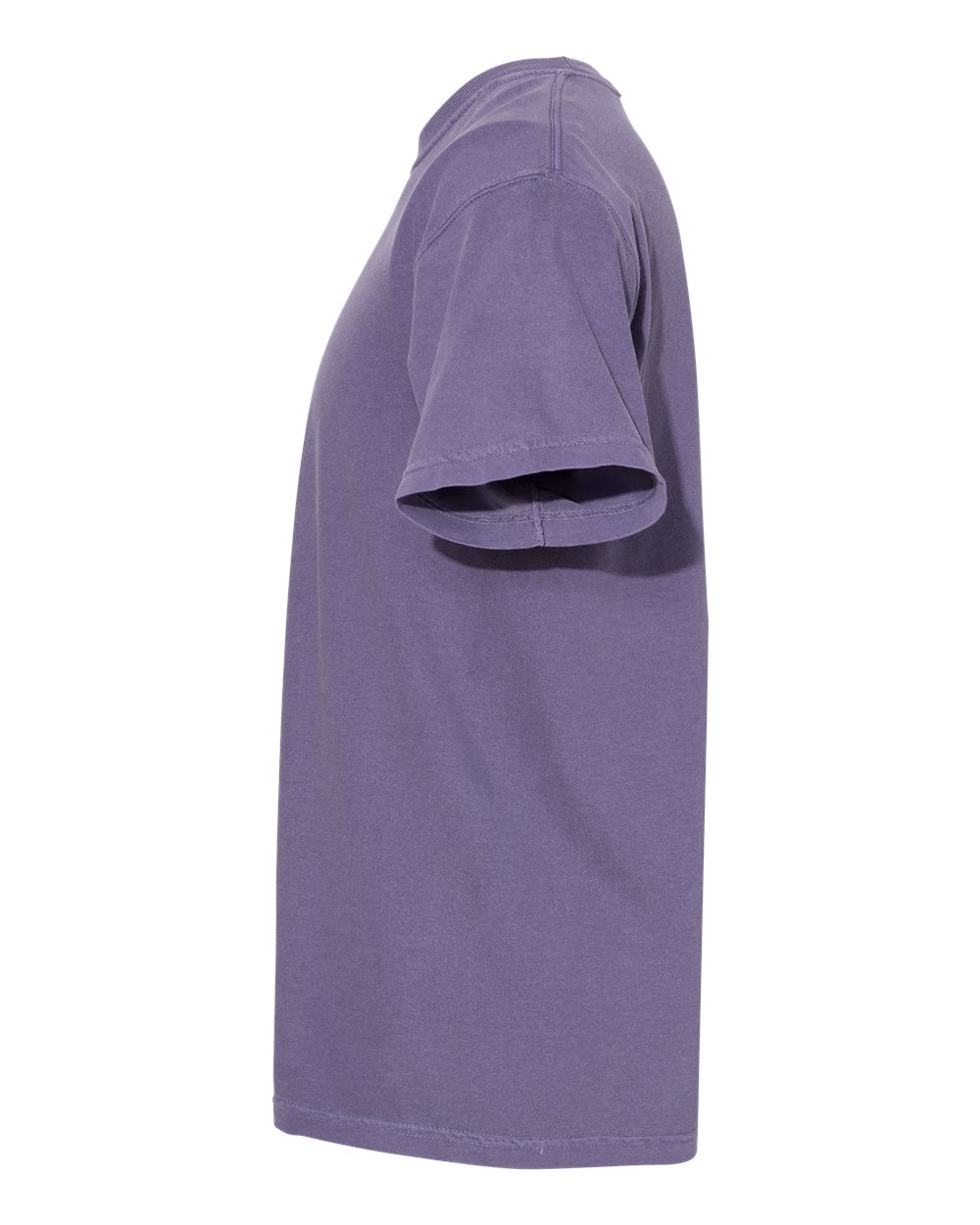 Comfort Colors 1717 Unisex Garment-Dyed Heavyweight T-Shirt - Grape - Direct Side