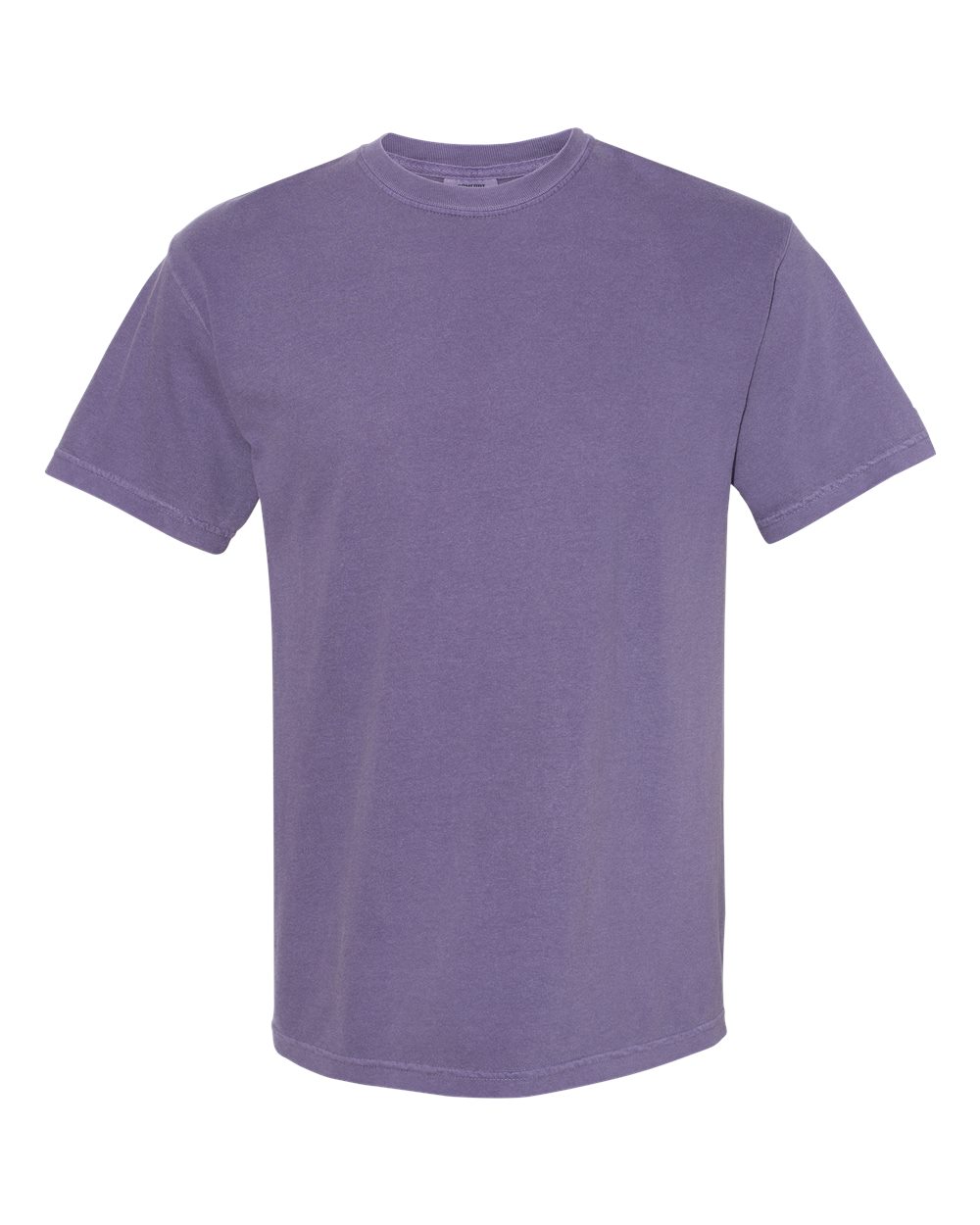 Comfort Colors 1717 Unisex Garment-Dyed Heavyweight T-Shirt - Grape - Front View