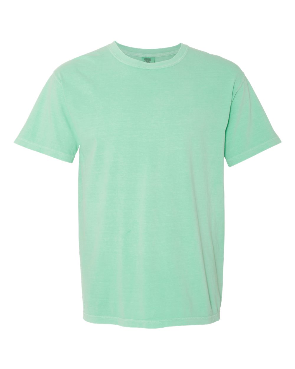 Comfort Colors 1717 Unisex Garment-Dyed Heavyweight T-Shirt - Island Reef - Front View