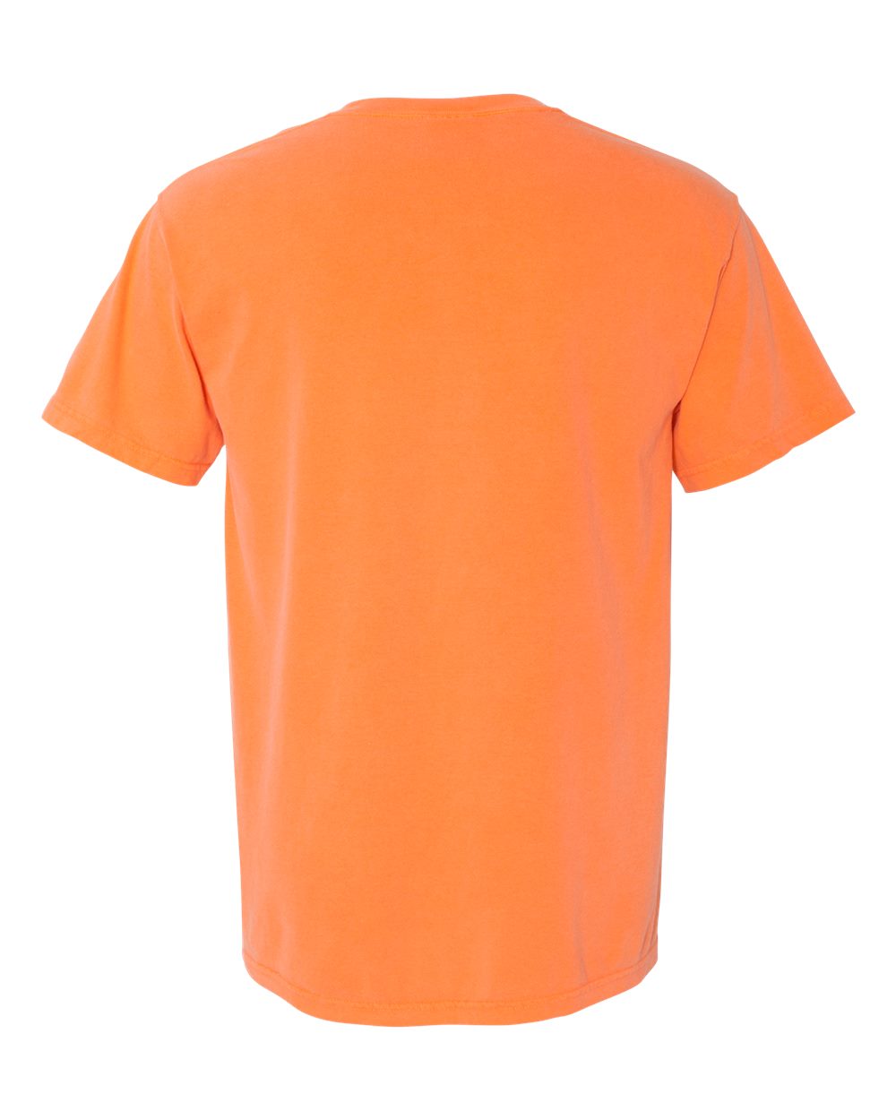 Comfort Colors 1717 Unisex Garment-Dyed Heavyweight T-Shirt - Melon - Back View