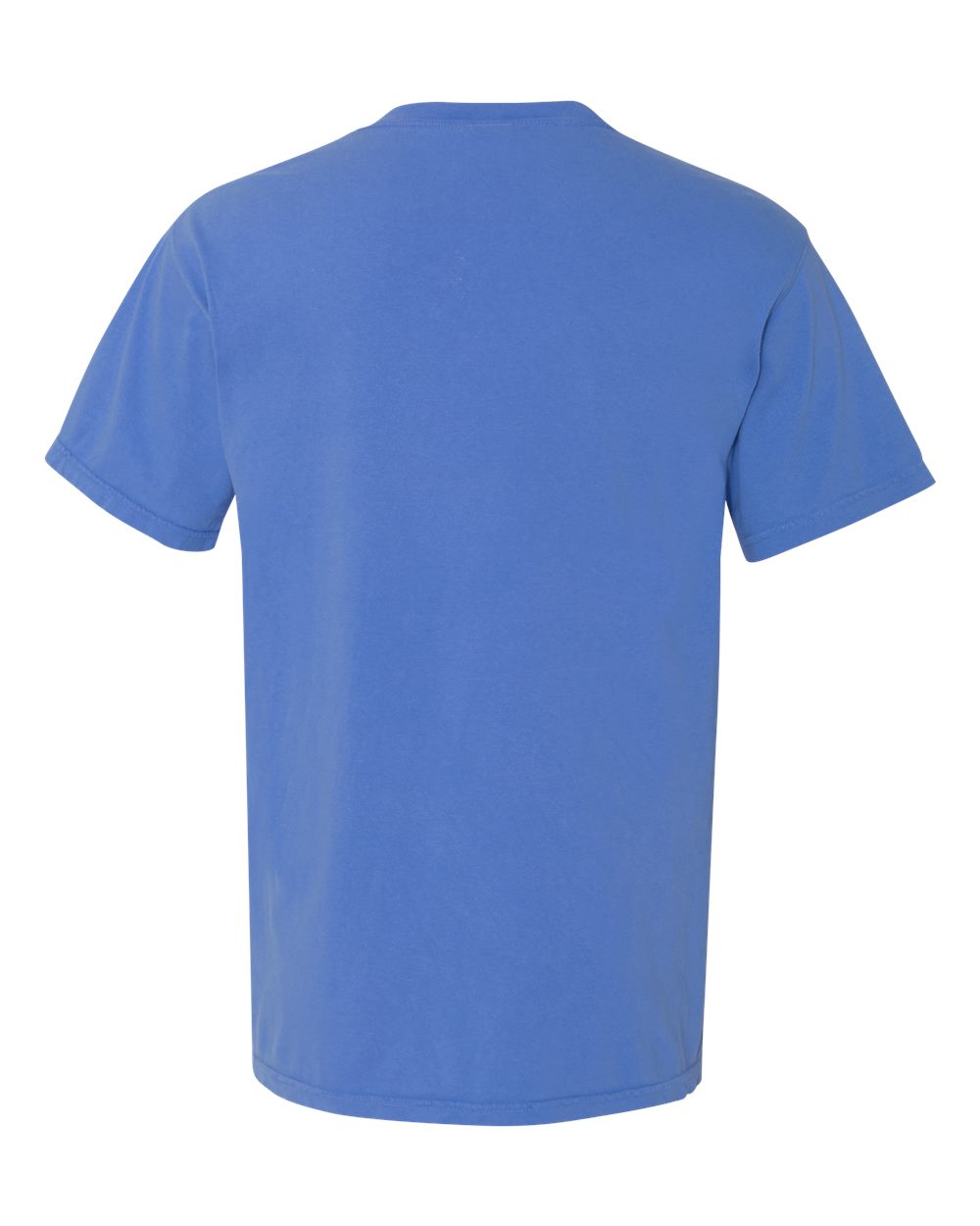 Comfort Colors 1717 Unisex Garment-Dyed Heavyweight T-Shirt - Mystic Blue - Back View