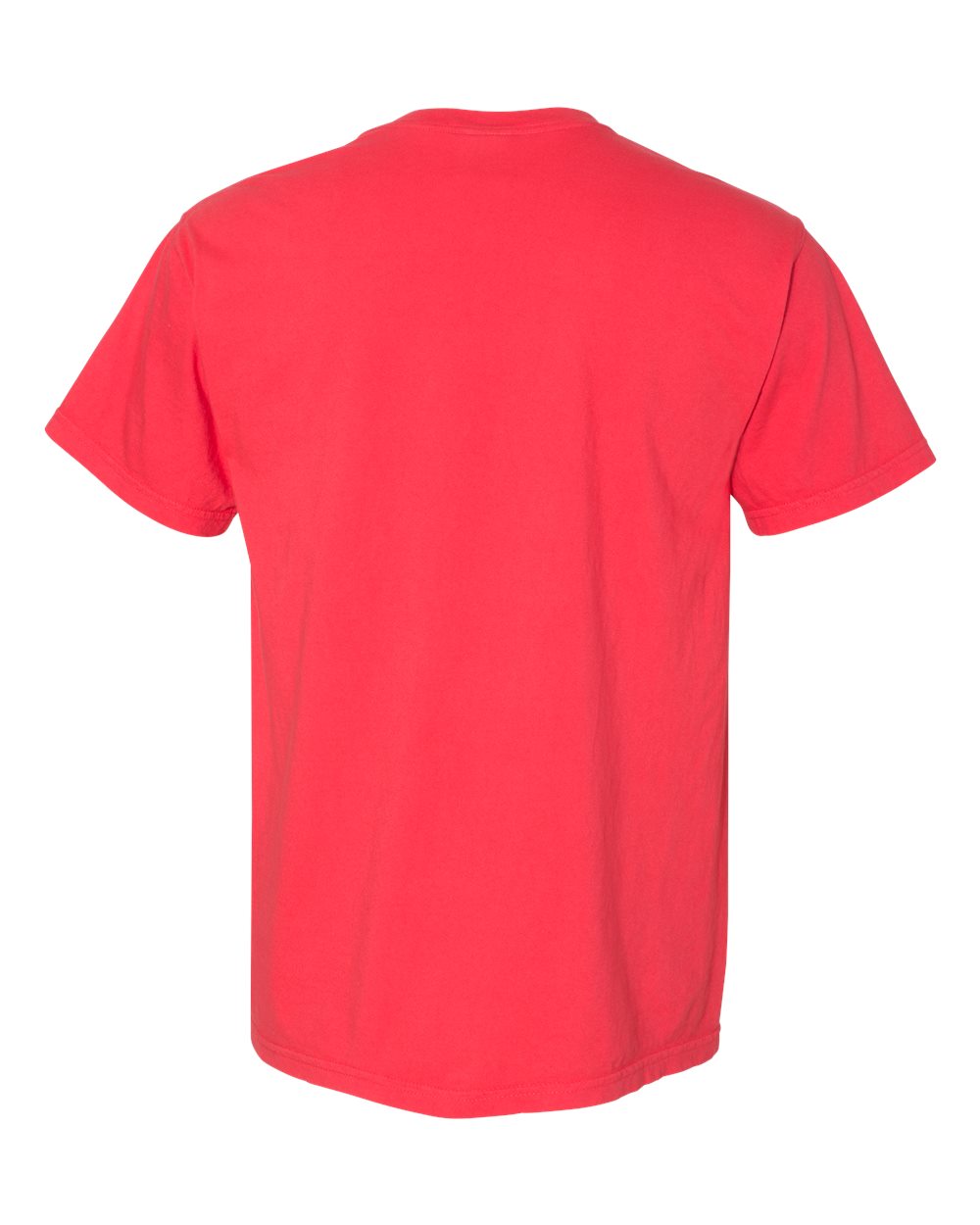Comfort Colors 1717 Unisex Garment-Dyed Heavyweight T-Shirt - Paprika - Back View