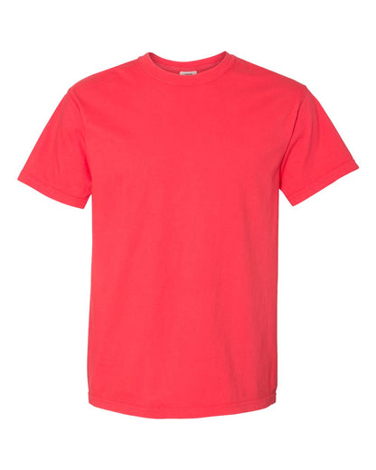 Comfort Colors 1717 Unisex Garment-Dyed Heavyweight T-Shirt - Paprika - Front View