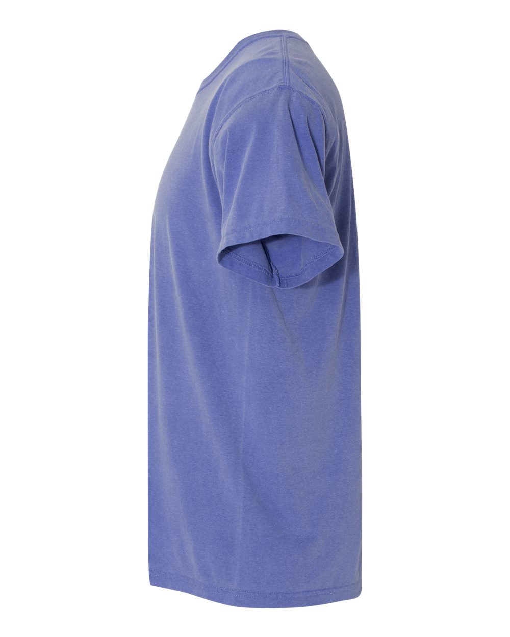 Comfort Colors 1717 Unisex Garment-Dyed Heavyweight T-Shirt - Periwinkle - Direct Side