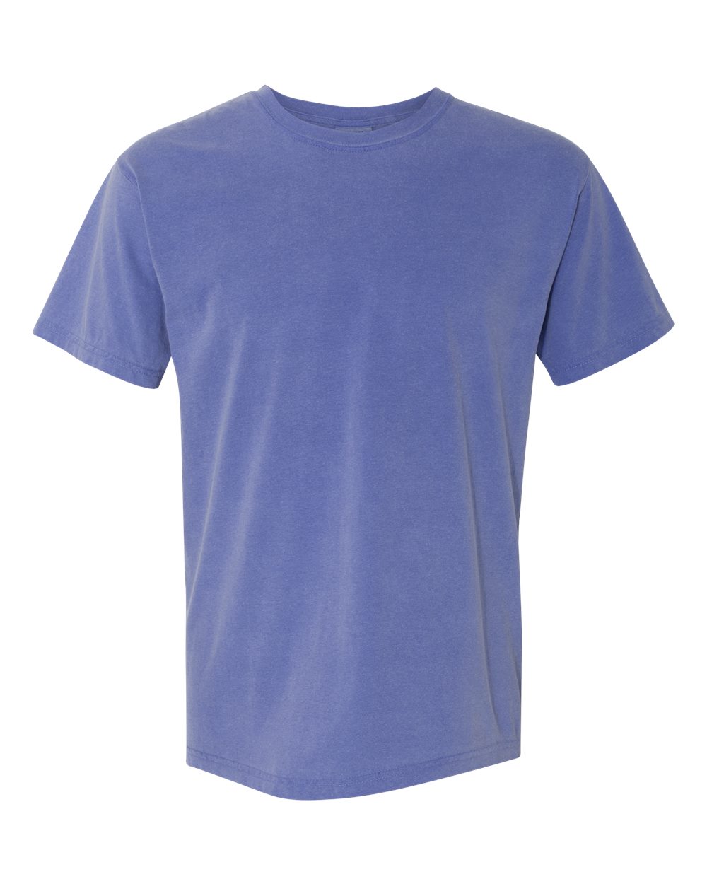 Comfort Colors 1717 Unisex Garment-Dyed Heavyweight T-Shirt - Periwinkle - Front View