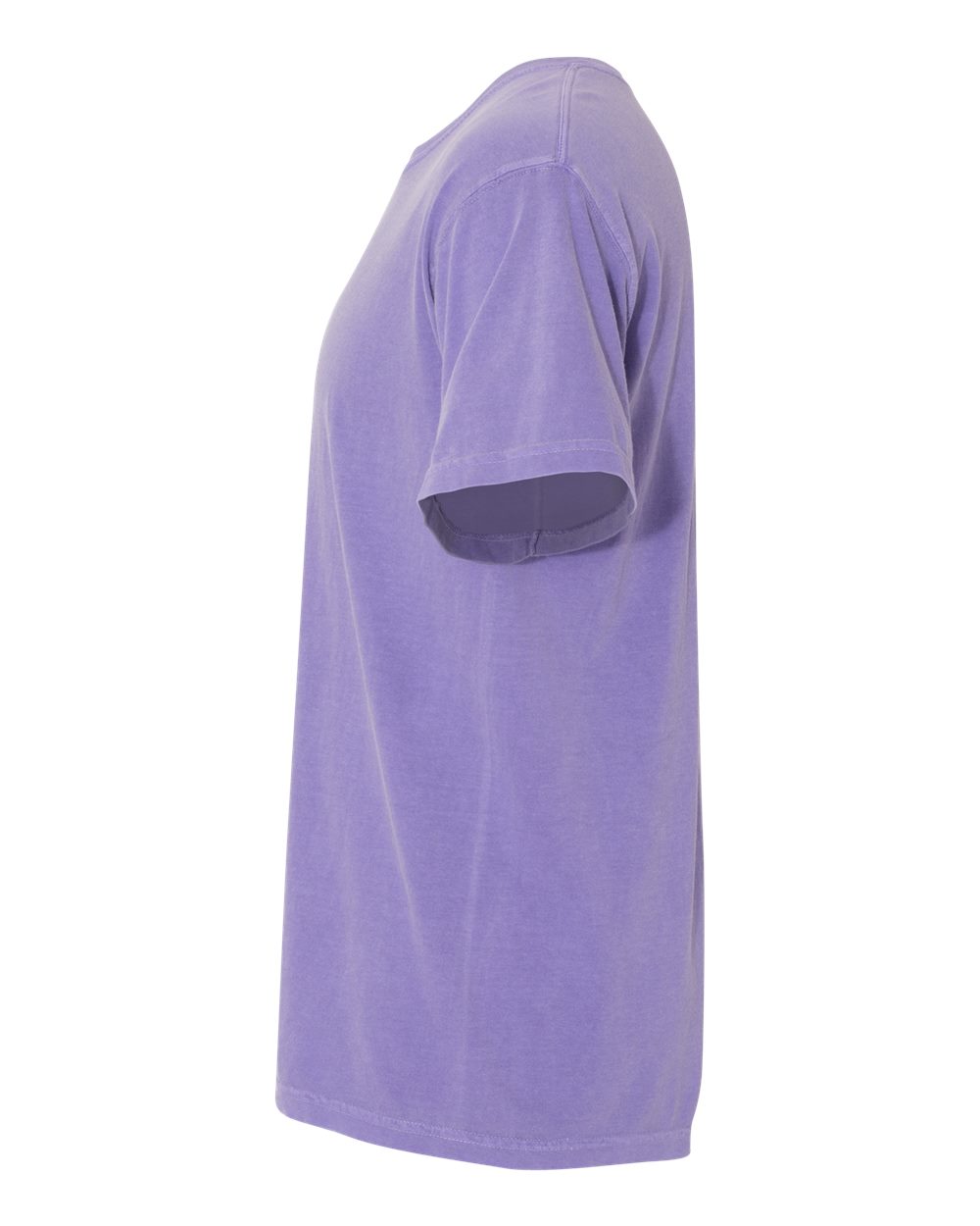 Comfort Colors 1717 Unisex Garment-Dyed Heavyweight T-Shirt - Violet - Direct Side