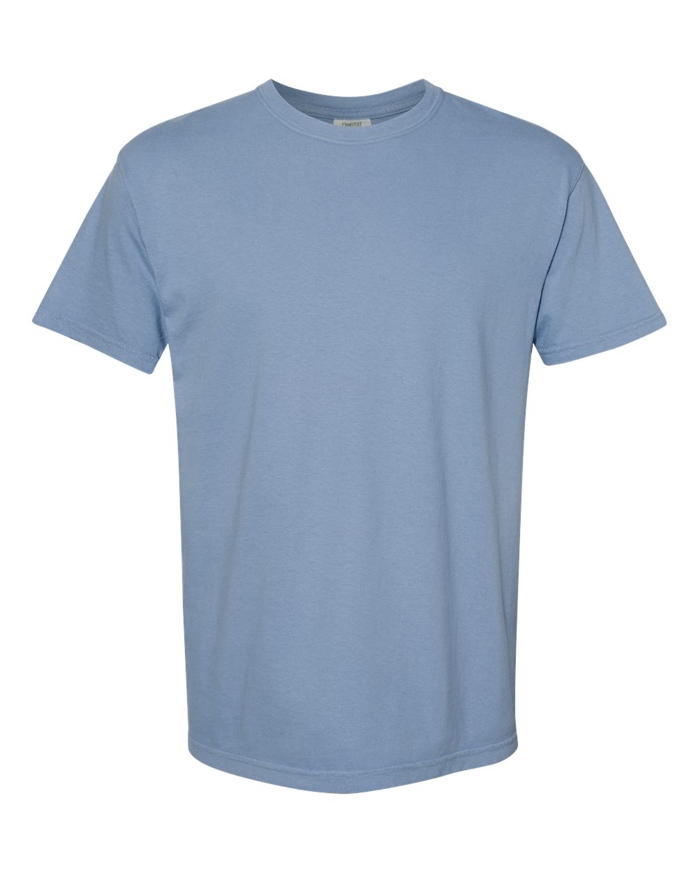 Comfort Colors 1717 Unisex Garment-Dyed Heavyweight T-Shirt - Washed Denim - Front View