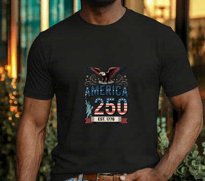 GOD BLESS AMERICA Skull & Rifles – Patriotic DTF Transfer