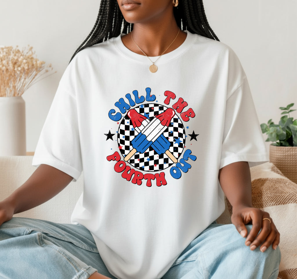 Patriotic Paws – 4th of July DTF Transfer