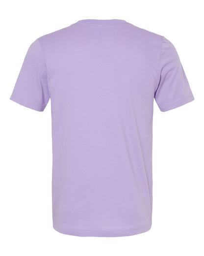 BELLA + CANVAS 3001 Jersey Tee - Dark Lavender - Back View
