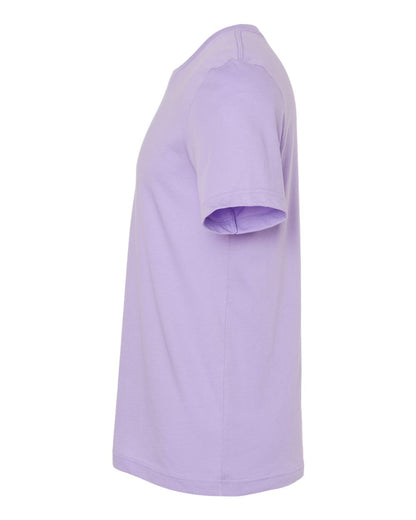 BELLA + CANVAS 3001 Jersey Tee - Dark Lavender - Direct Side