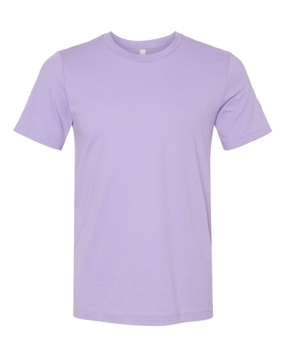 BELLA + CANVAS 3001 Jersey Tee - Dark Lavender - Front View
