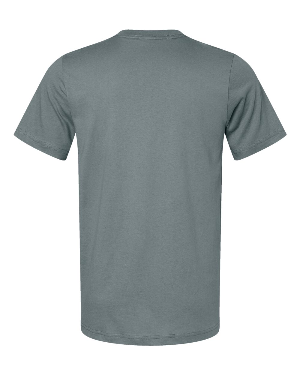 BELLA + CANVAS 3001 Jersey Tee - Blue Storm - Back View