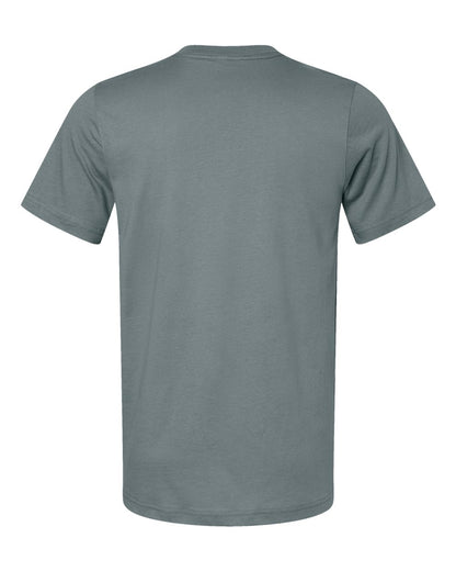 BELLA + CANVAS 3001 Jersey Tee - Blue Storm - Back View