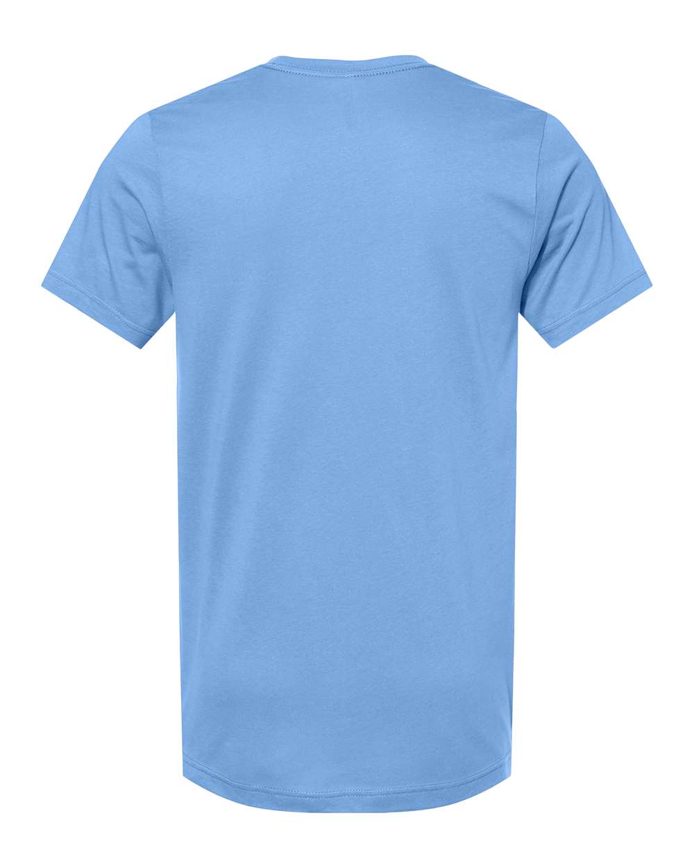 BELLA + CANVAS 3001 Jersey Tee - Carolina Blue - Back View