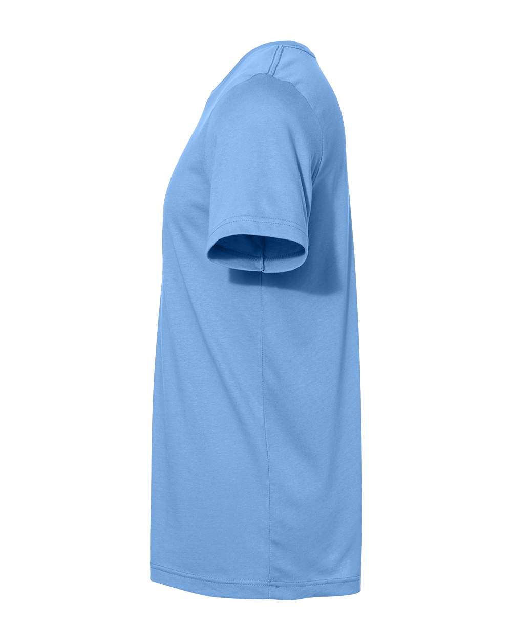 BELLA + CANVAS 3001 Jersey Tee - Carolina Blue - Direct Side