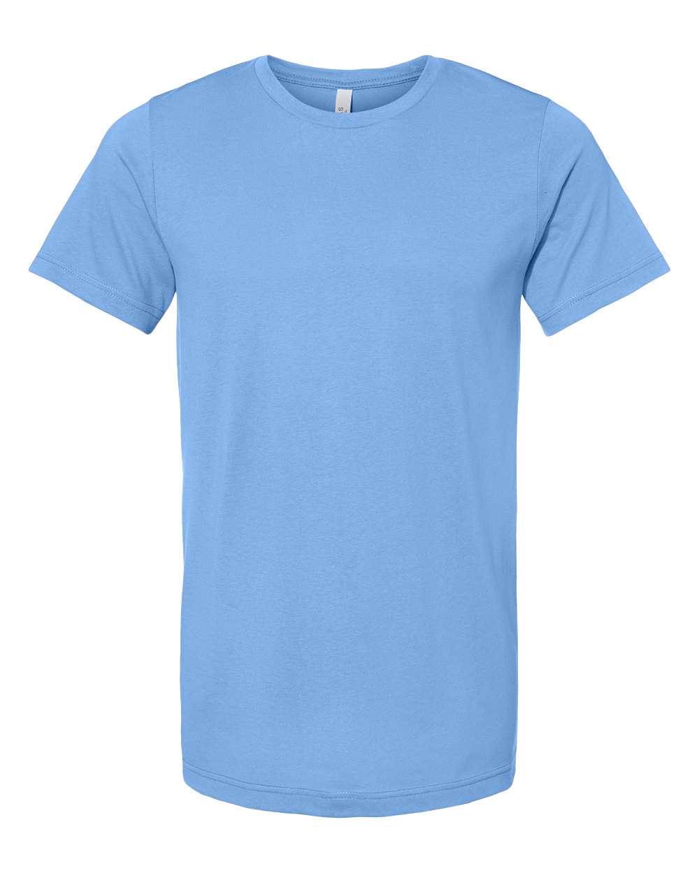 BELLA + CANVAS 3001 Jersey Tee - Carolina Blue - Front View