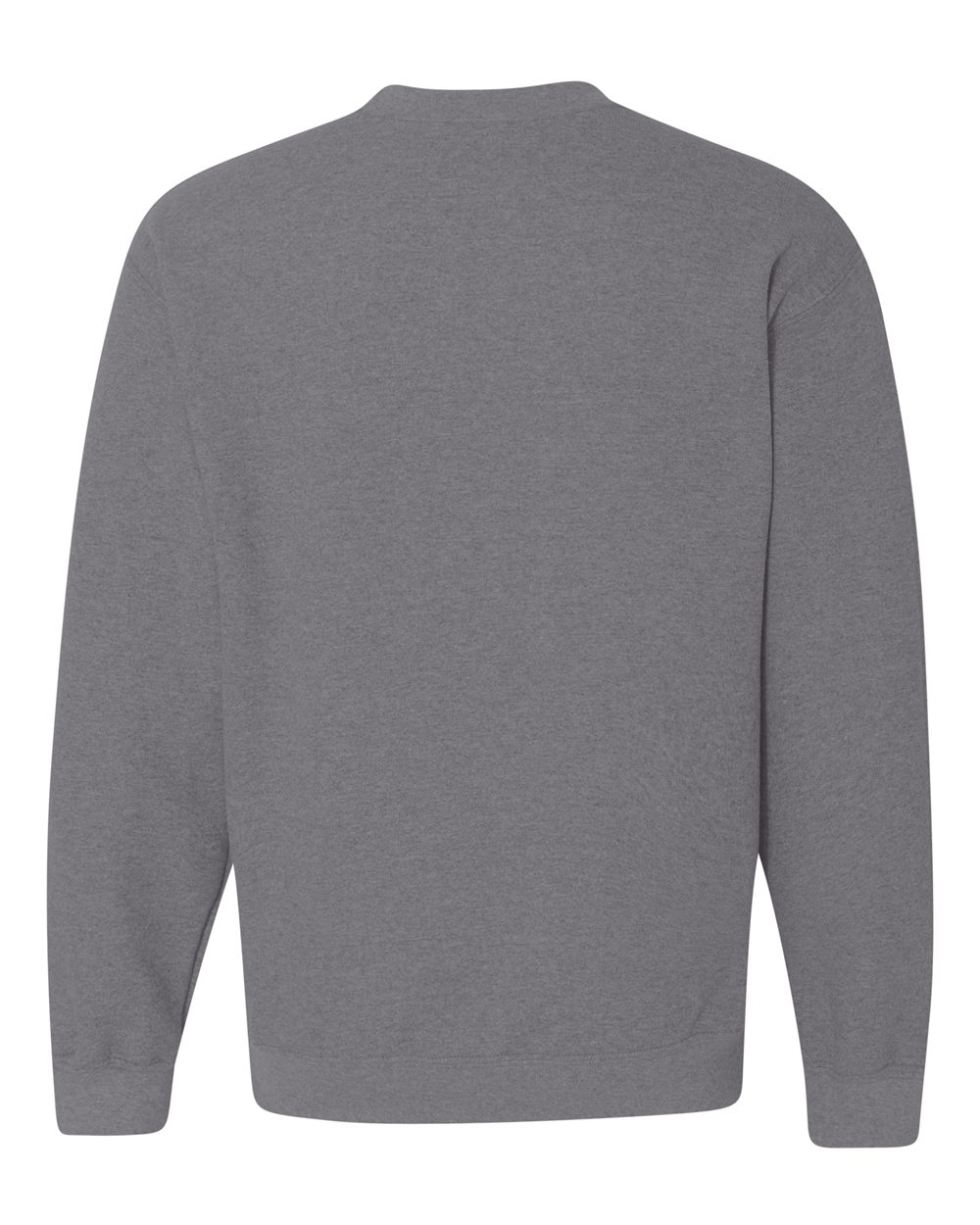Gildan 18000 Unisex Heavy Blend™ Crewneck Sweatshirt - Graphite Heather - Back View
