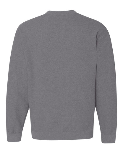 Gildan 18000 Unisex Heavy Blend™ Crewneck Sweatshirt - Graphite Heather - Back View