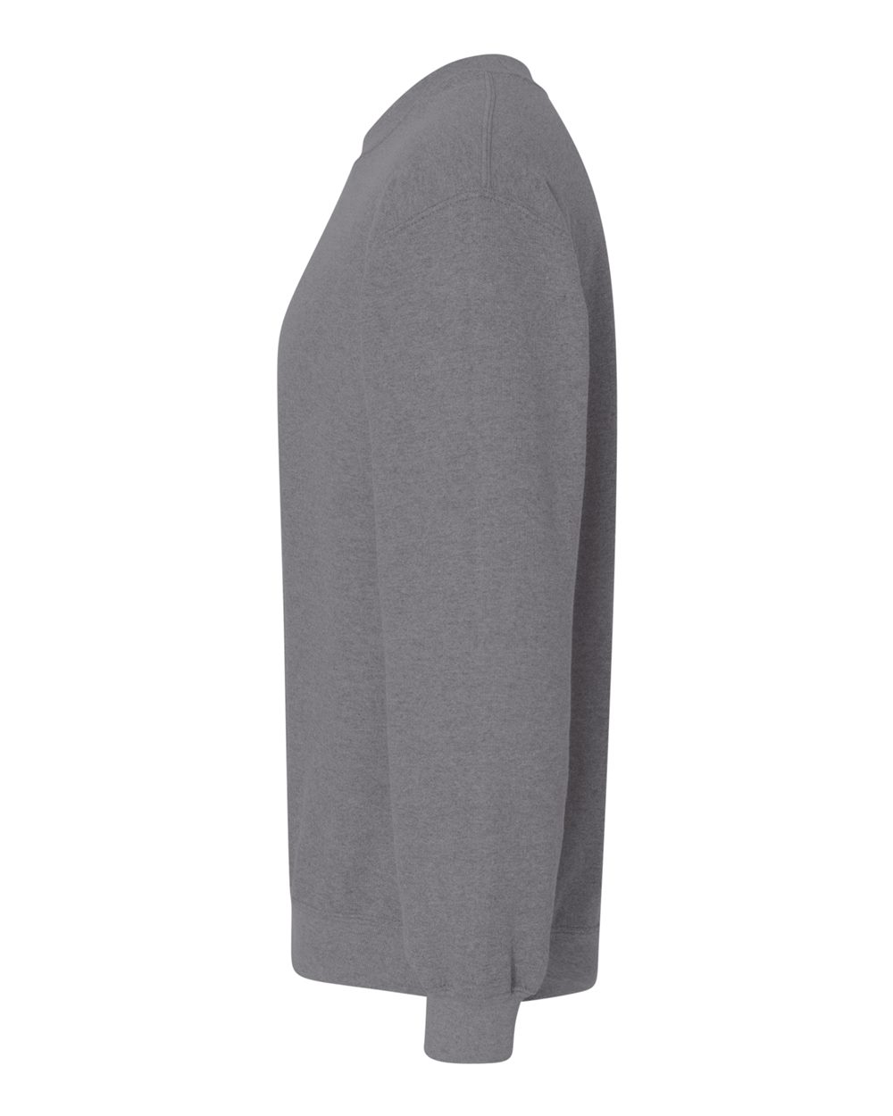 Gildan 18000 Unisex Heavy Blend™ Crewneck Sweatshirt - Graphite Heather - Direct Side
