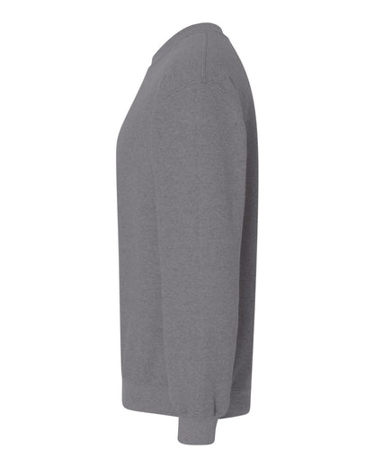Gildan 18000 Unisex Heavy Blend™ Crewneck Sweatshirt - Graphite Heather - Direct Side