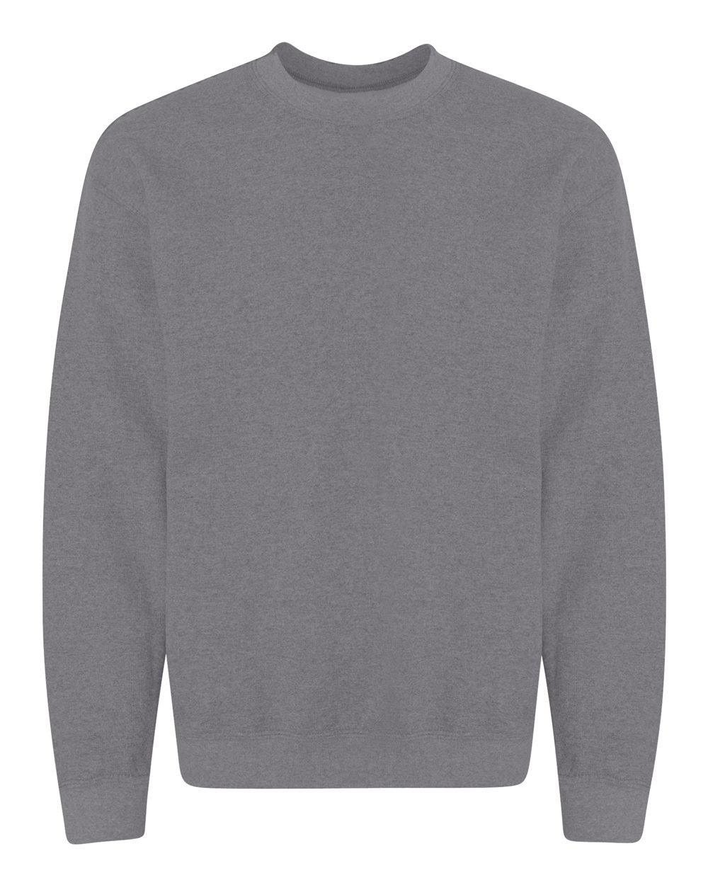 Gildan 18000 Unisex Heavy Blend™ Crewneck Sweatshirt - Graphite Heather - Front View