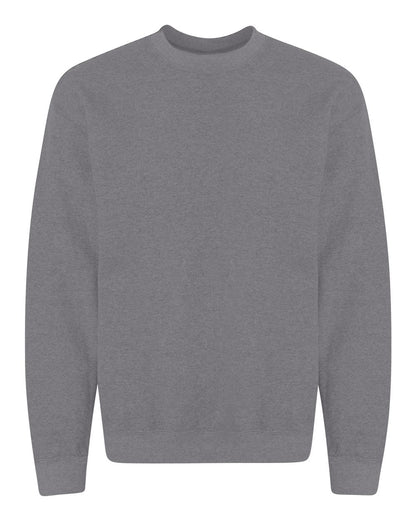 Gildan 18000 Unisex Heavy Blend™ Crewneck Sweatshirt - Graphite Heather - Front View