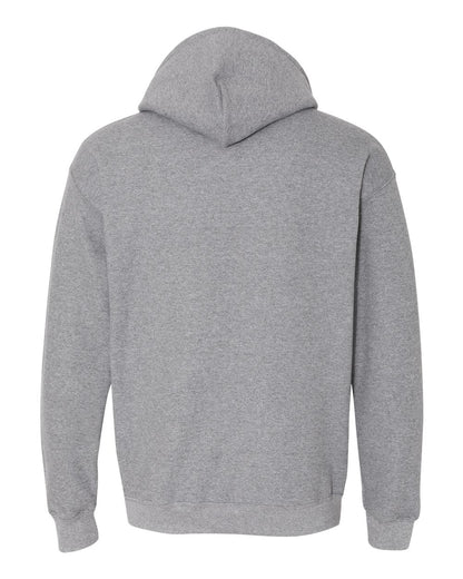 Gildan 18500 Unisex Heavy Blend™ Hooded Sweatshirt - Graphite Heather - Back View