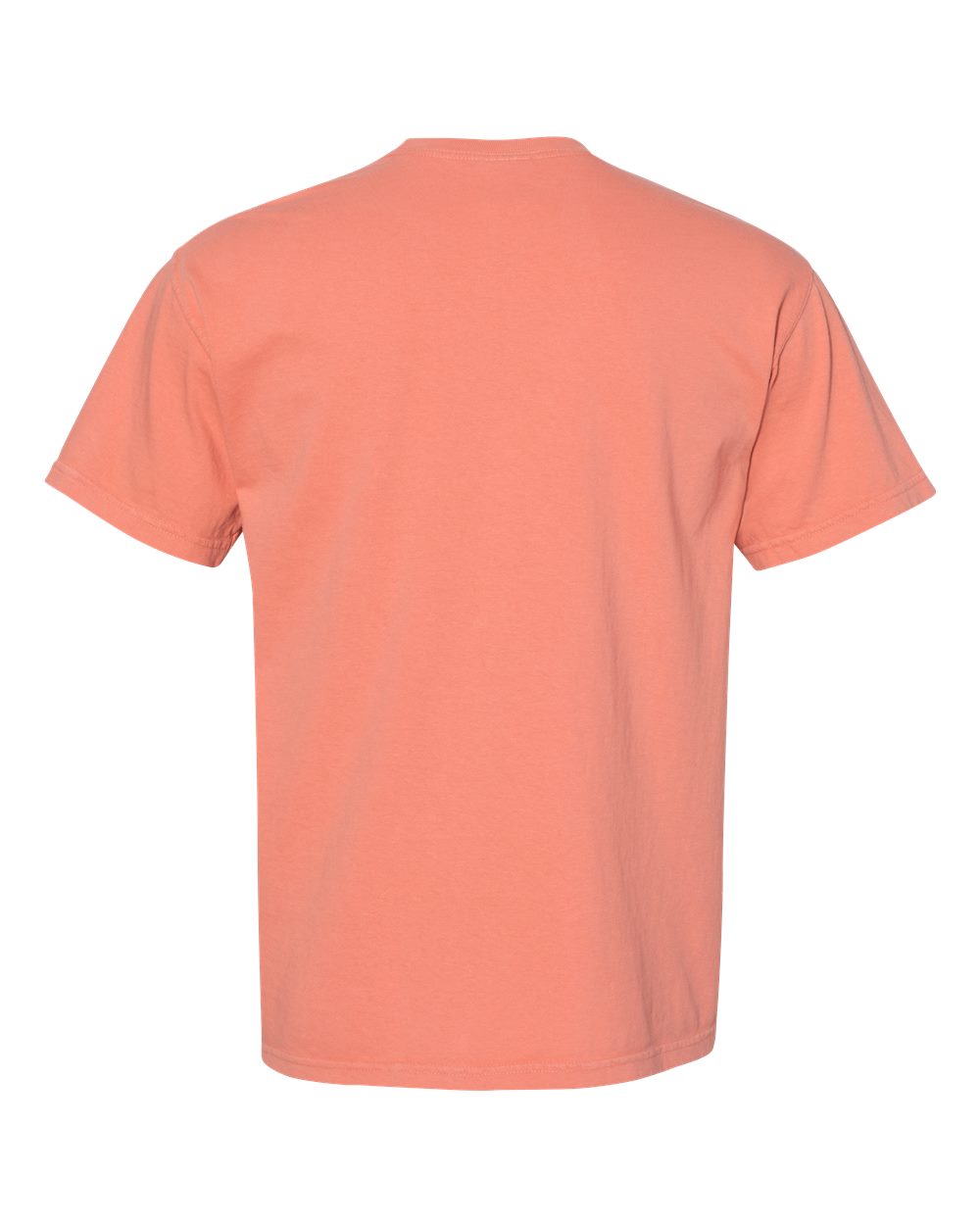 Comfort Colors 1717 Unisex Garment-Dyed Heavyweight T-Shirt - Terracotta - Back View