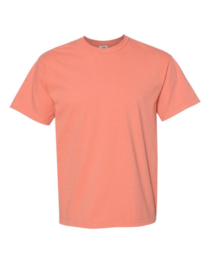 Comfort Colors 1717 Unisex Garment-Dyed Heavyweight T-Shirt - Terracotta - Front View
