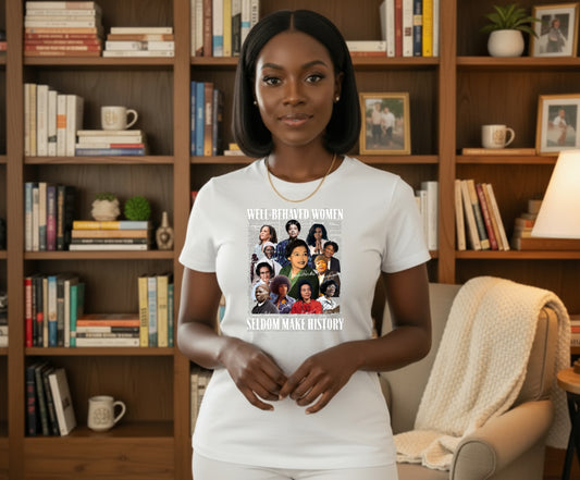 Well-behaved Women Seldom Make History – Black History DTF Transfer
