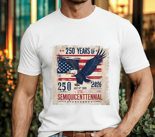 Distressed American Flag – Patriotic DTF Transfer